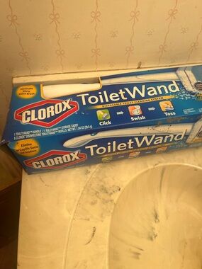 Clorox ToiletWand Disposable Toilet Cleaning System - Blue and White